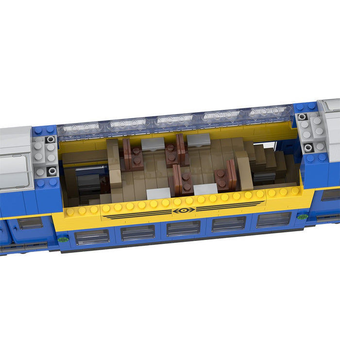 MOC - 130907 Double Deck Train Car - LesDiy -