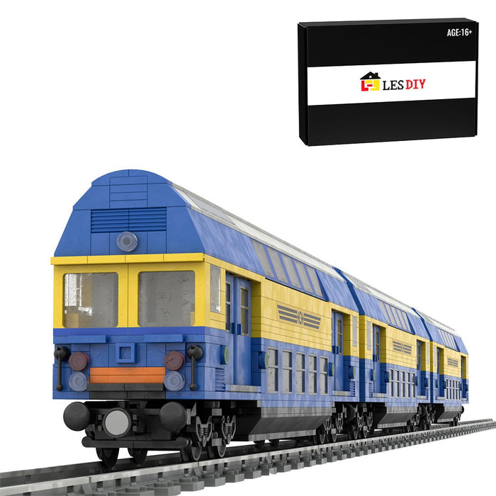 MOC - 130907 Double Deck Train Car - LesDiy -