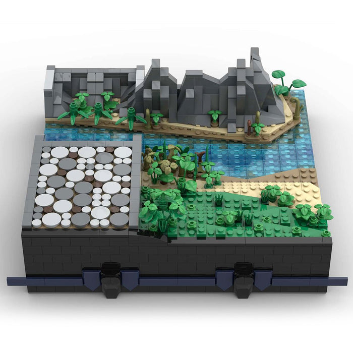 MOC - 131098 C4 - Shore & Landscape Building Blocks Set - LesDiy - Building Blocks -