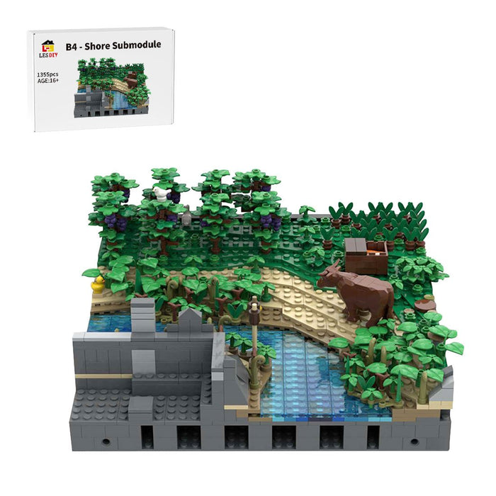 MOC - 131110 B4 - Shore Building Blocks Set - LesDiy - Building Blocks -