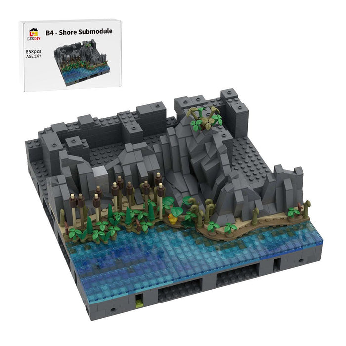 MOC - 131112 B2 - Shore Building Blocks Set - LesDiy - Building Blocks -