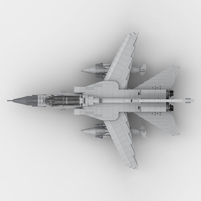 MOC - 131194 1:35 Scale Panavia Tornado ADV F.3 Building Blocks - LesDiy - Building Blocks -