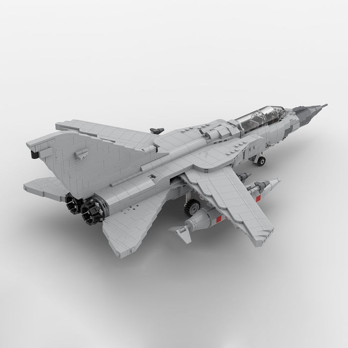 MOC - 131194 1:35 Scale Panavia Tornado ADV F.3 Building Blocks - LesDiy - Building Blocks -
