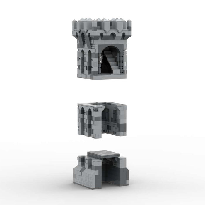 MOC - 131227 H01 Small Tower - LesDiy -