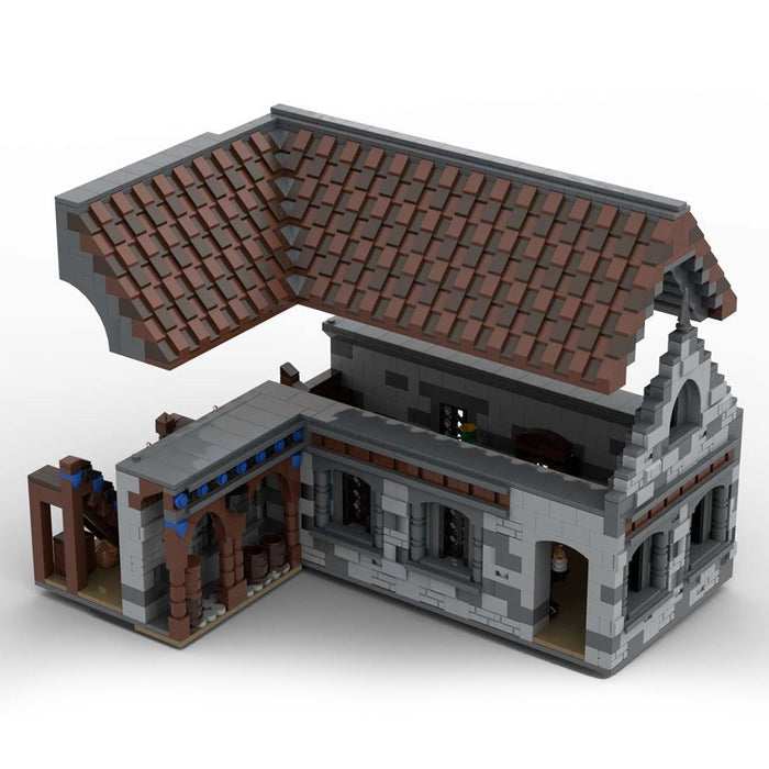 MOC - 131235 H09 Barracks/Kaserna 1 - LesDiy -