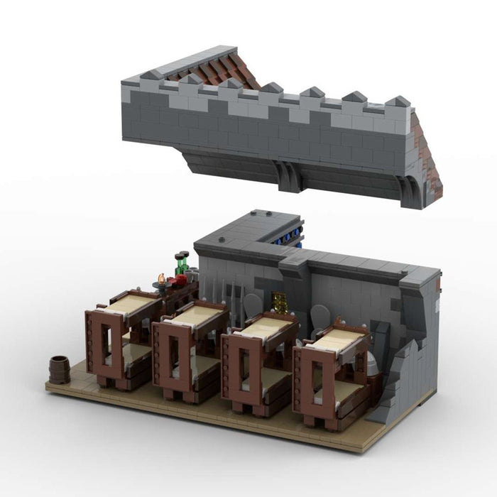 MOC - 131236 H10 Barracks/Kaserna 2 - LesDiy -