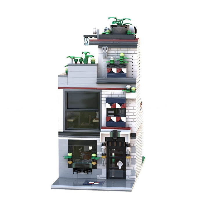 MOC - 131435 3 - in - 1 Fashion Store+Design Studio+Flower Shop - LesDiy -