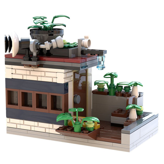 MOC - 131435 3 - in - 1 Fashion Store+Design Studio+Flower Shop - LesDiy -