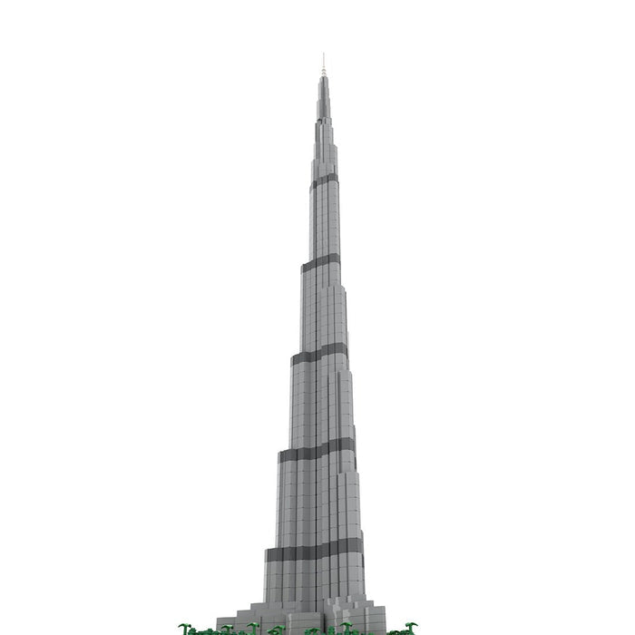 MOC - 131908 1:800 Scale Architecture Skyscraper - LesDiy -