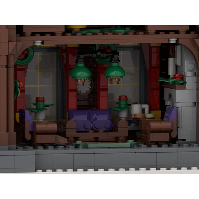 MOC - 132309 Christmas Winter Cottage - LesDiy -