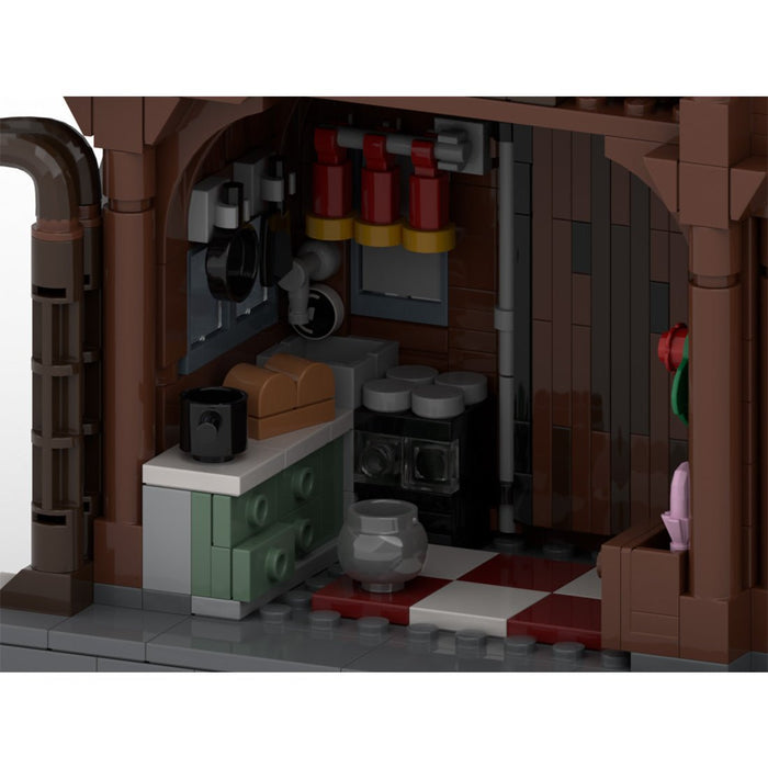MOC - 132309 Christmas Winter Cottage - LesDiy -