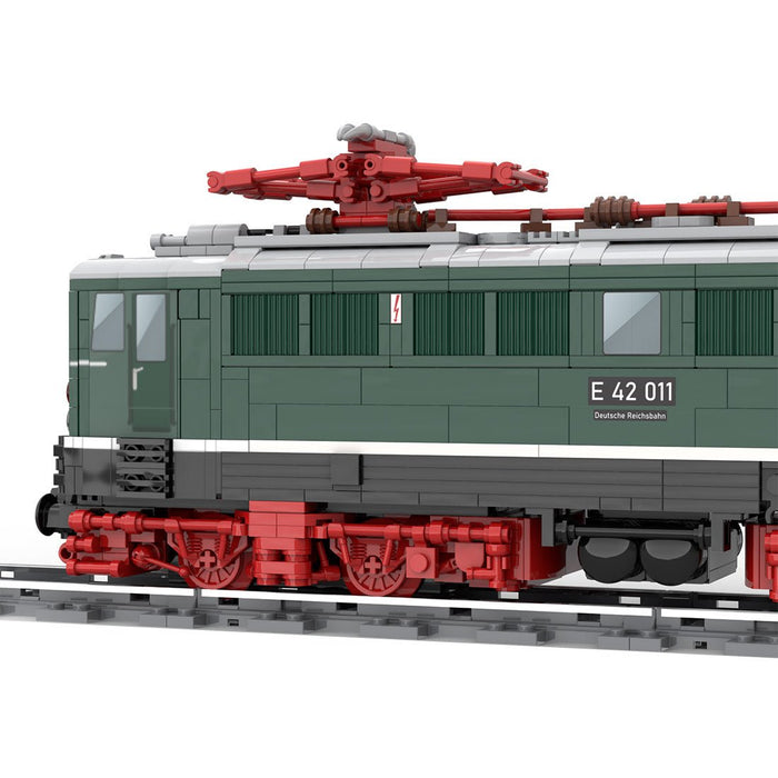 MOC - 133607 BR E42 Electric Locomotive Building Blocks - LesDiy - Locomotive -