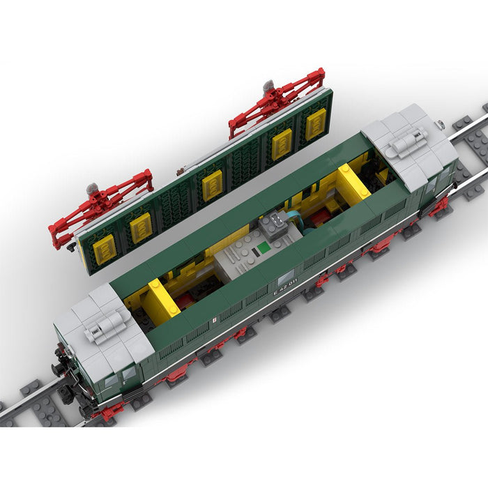 MOC - 133607 BR E42 Electric Locomotive Building Blocks - LesDiy - Locomotive -