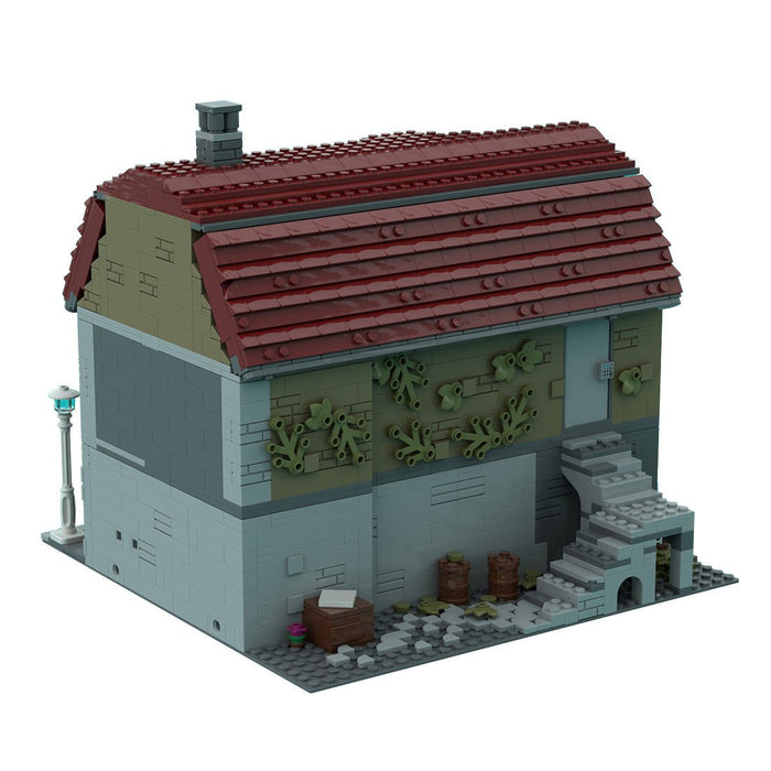 MOC - 133953 Pearl Comic Shop Street Scene Model - LesDiy -