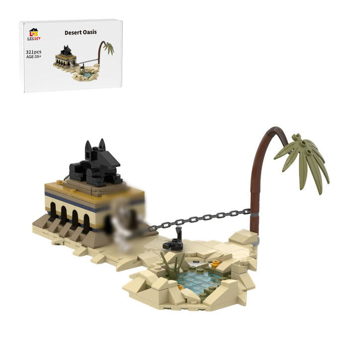 MOC-134338 Ancient Egyptian Tomb Exploration Building Blocks-LesDiy-MOC-