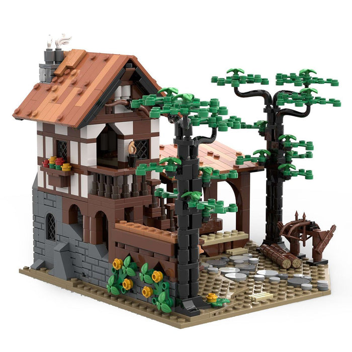 MOC - 134494 Archery Range Medieval Pirate Theme Model - LesDiy - Locomotive -