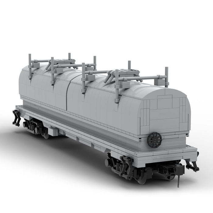 MOC - 134547 Coil Car Union Pacific Reto Train Model - LesDiy - Locomotive -