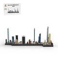 MOC - 136555 1/2000 Scale Billionaires Row - NYC Building Blocks - LesDiy - Building Blocks -