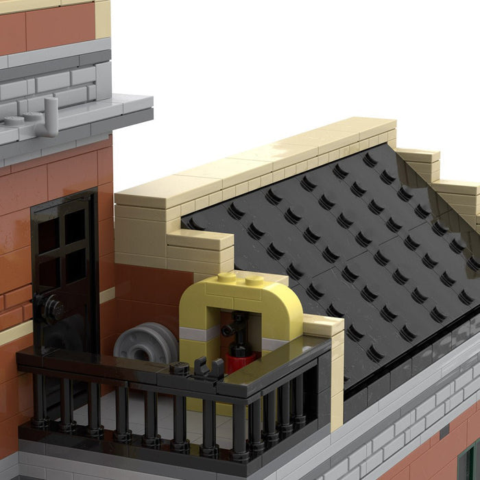 MOC - 136707 Modular old Factory - LesDiy -