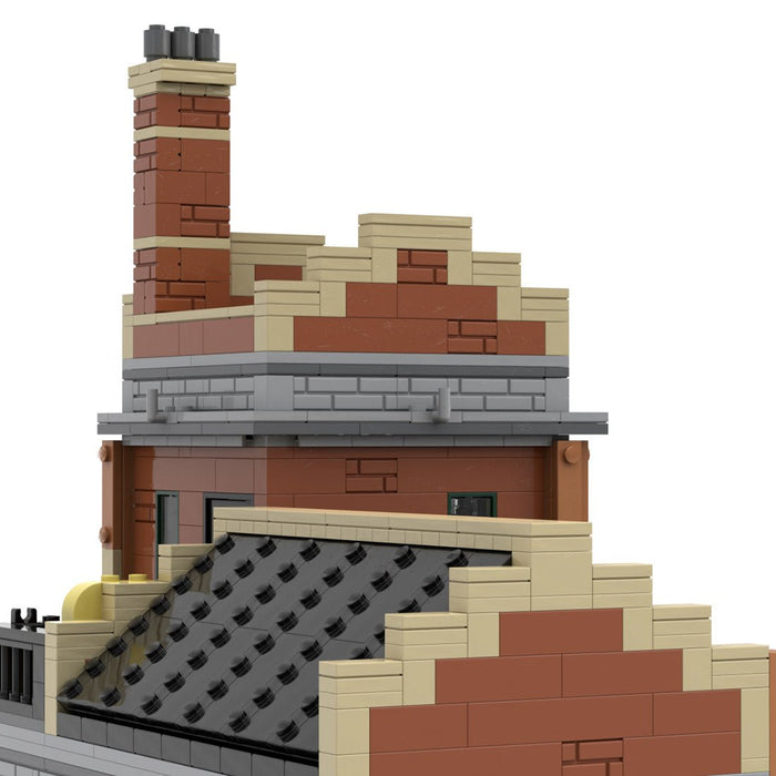 MOC - 136707 Modular old Factory - LesDiy -