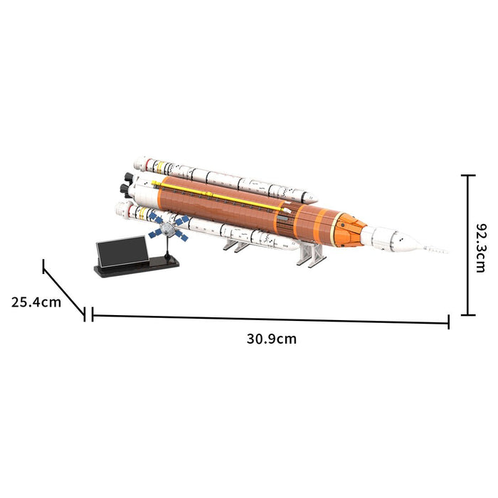MOC - 136980 Space Launch System Block 1 Building Blocks - LesDiy -