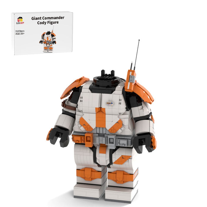 MOC - 138433 Commander Cody Phase 2 Megafigure Building Blocks - LesDiy -