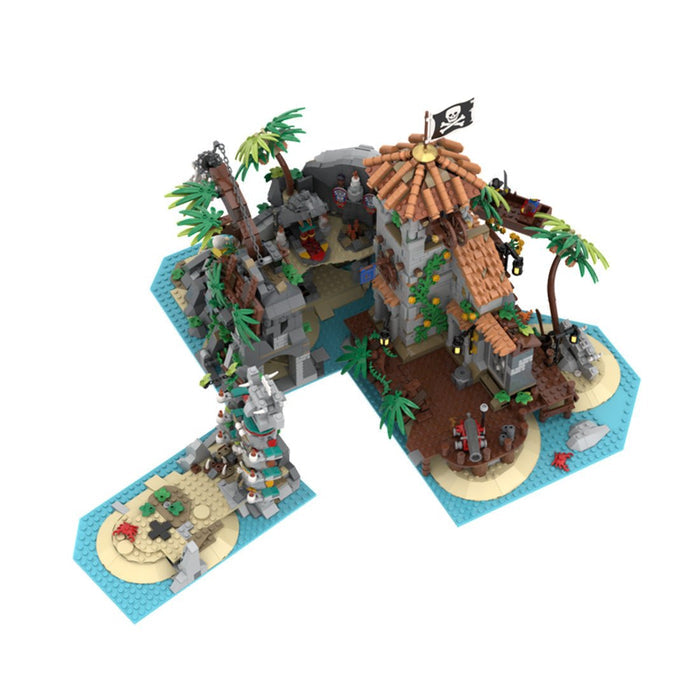 MOC - 138516 Treasure Island - Pirates of Barracuda Bay - LesDiy -