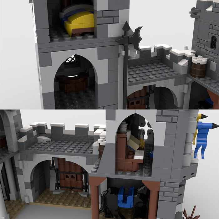 MOC - 138791 Mountain Tower Building Blocks - LesDiy - Building Blocks -