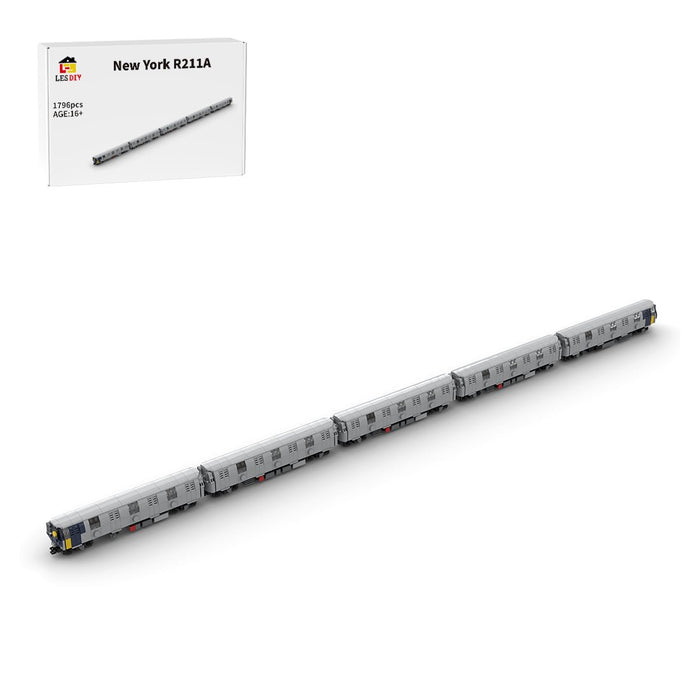 MOC - 139417 NYC Subway R211A Building Blocks - LesDiy - Building Blocks -