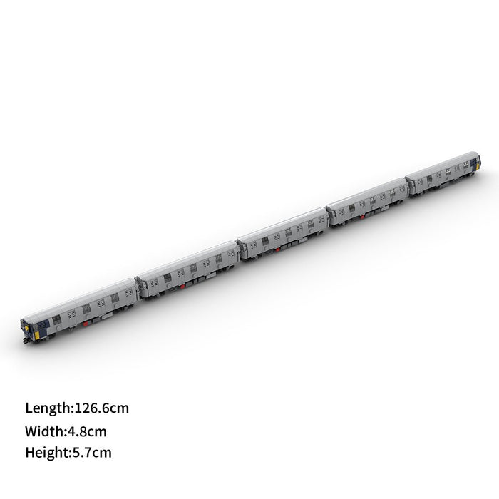 MOC - 139417 NYC Subway R211A Building Blocks - LesDiy - Building Blocks -