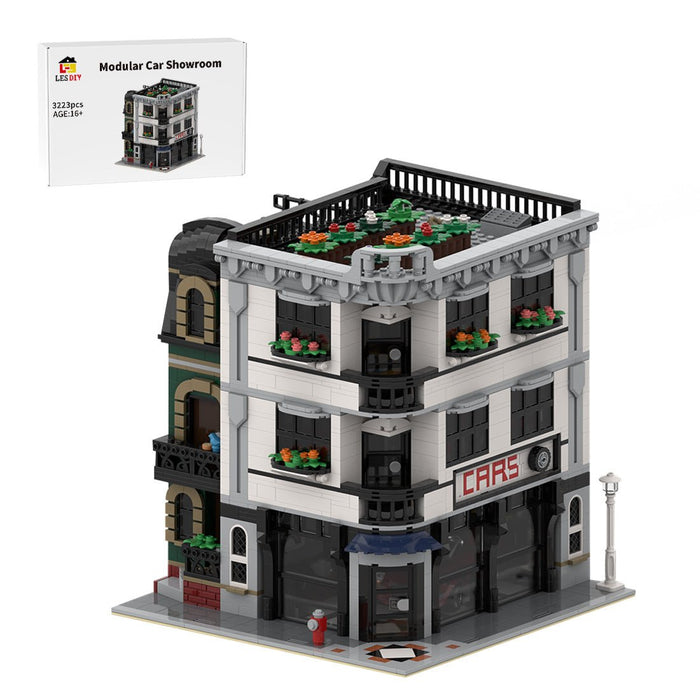 MOC - 139508 Modular Car Showroom Building Blocks - LesDiy - Building Blocks -