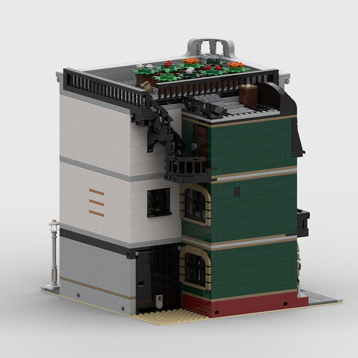 MOC - 139508 Modular Car Showroom Building Blocks - LesDiy - Building Blocks -