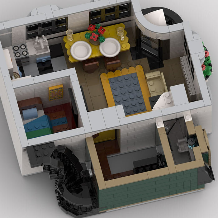 MOC - 139508 Modular Car Showroom Building Blocks - LesDiy - Building Blocks -