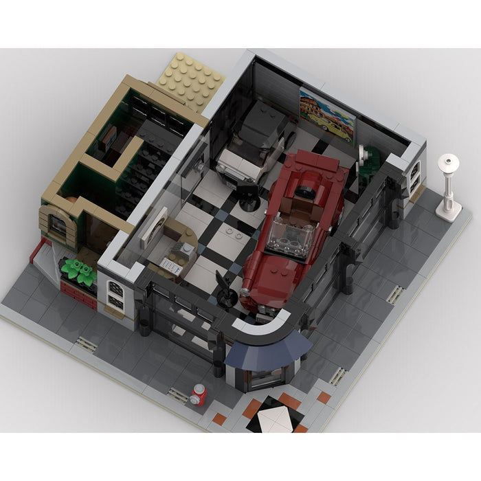 MOC - 139508 Modular Car Showroom Building Blocks - LesDiy - Building Blocks -