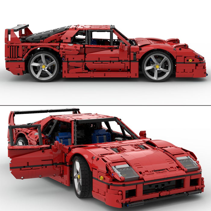 MOC - 140404 Tech Sports Car Model - LesDiy -
