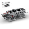 MOC - 140435 Sci - fi Eight - legged Walker Armored Vehicle - LesDiy - Normal version