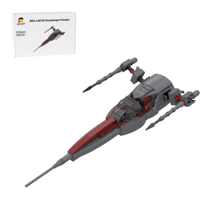 MOC-140735 Peacekeeper Prowler Sci-Fi Craft Building Blocks-LesDiy -