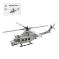 MOC - 141242 Bell UH - 1Y Venom | 1:35 Scale Building Blocks - LesDiy - building blocks -