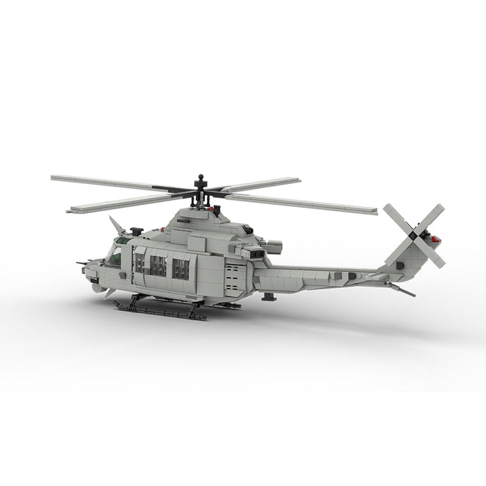 MOC - 141242 Bell UH - 1Y Venom | 1:35 Scale Building Blocks - LesDiy - building blocks -