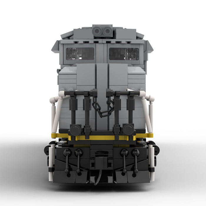 MOC - 142194 SD70ACS Etihad Rail Train Model - LesDiy - Building Blocks -