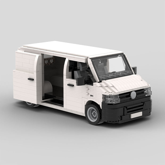 MOC-142701 VW T5 Transporter Building Blocks-LesDiy-MOC-