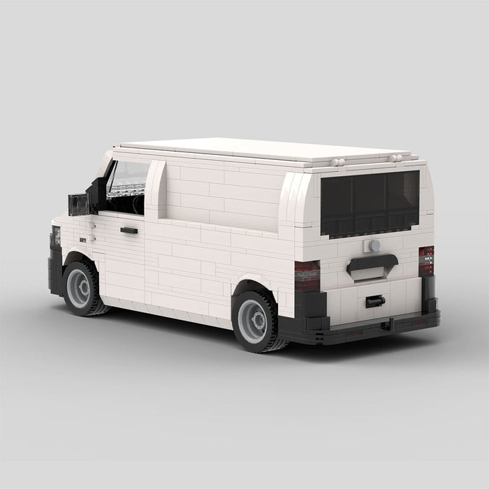MOC-142701 VW T5 Transporter Building Blocks-LesDiy-MOC-
