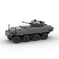 MOC - 143011 1/30 Eitan APC (AFV) Military Tank - LesDiy -