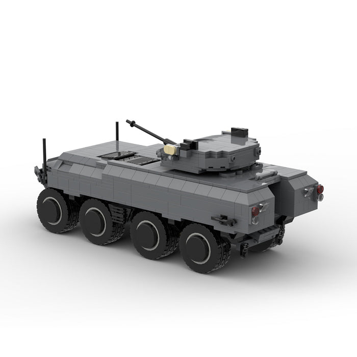 MOC - 143011 1/30 Eitan APC (AFV) Military Tank - LesDiy -