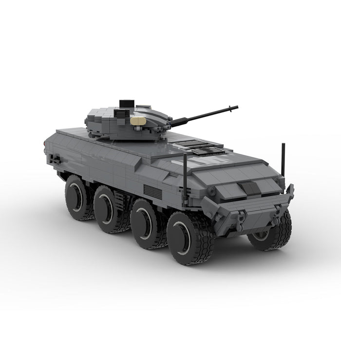 MOC - 143011 1/30 Eitan APC (AFV) Military Tank - LesDiy -