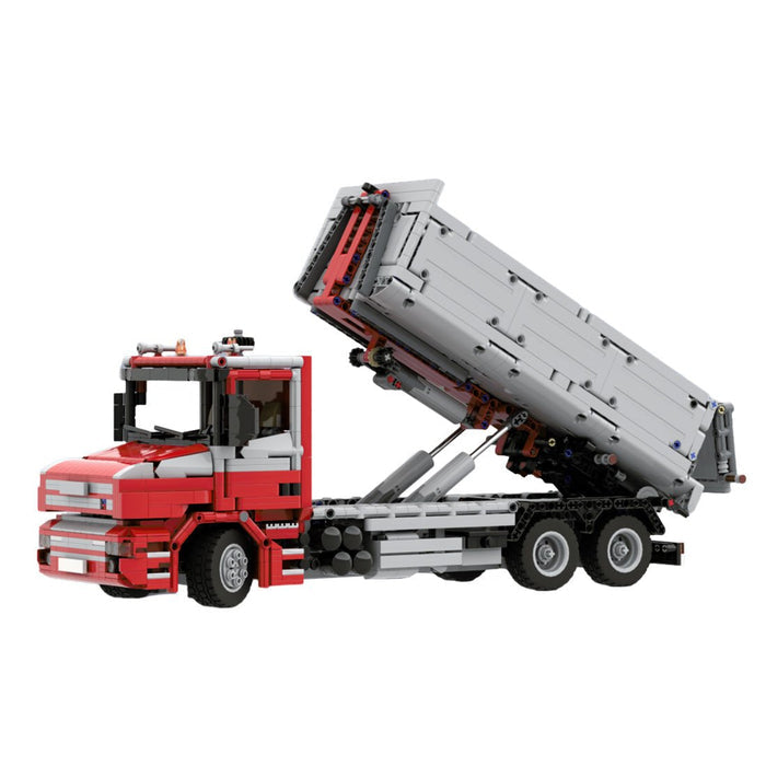 MOC - 143447 Scania T114 3 - Axles Hookloader - LesDiy -