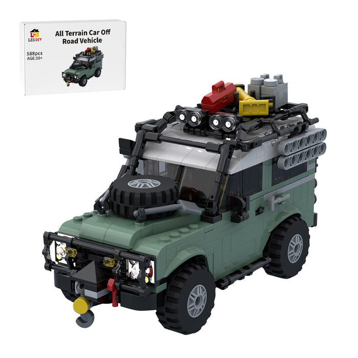 MOC - 144320 Land Rover Classic Defender 90 - LesDiy -