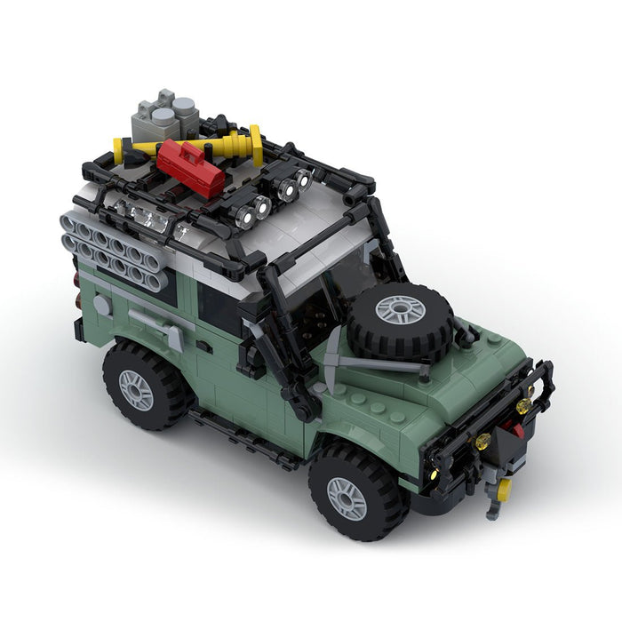 MOC - 144320 Land Rover Classic Defender 90 - LesDiy -