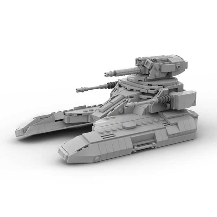 MOC - 145232 Sci - fi Military Tank Model - LesDiy - Locomotive -