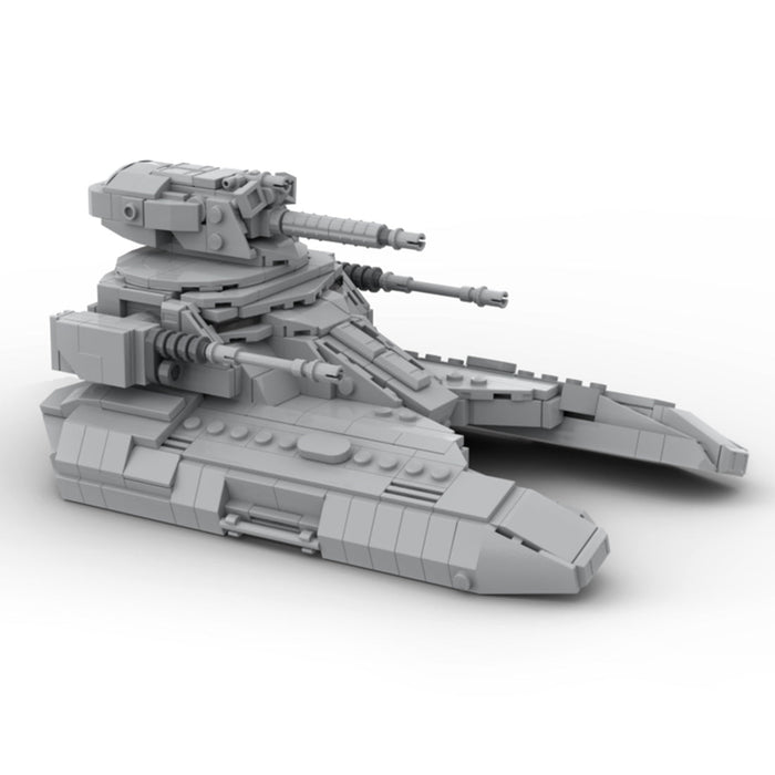 MOC - 145232 Sci - fi Military Tank Model - LesDiy - Locomotive -